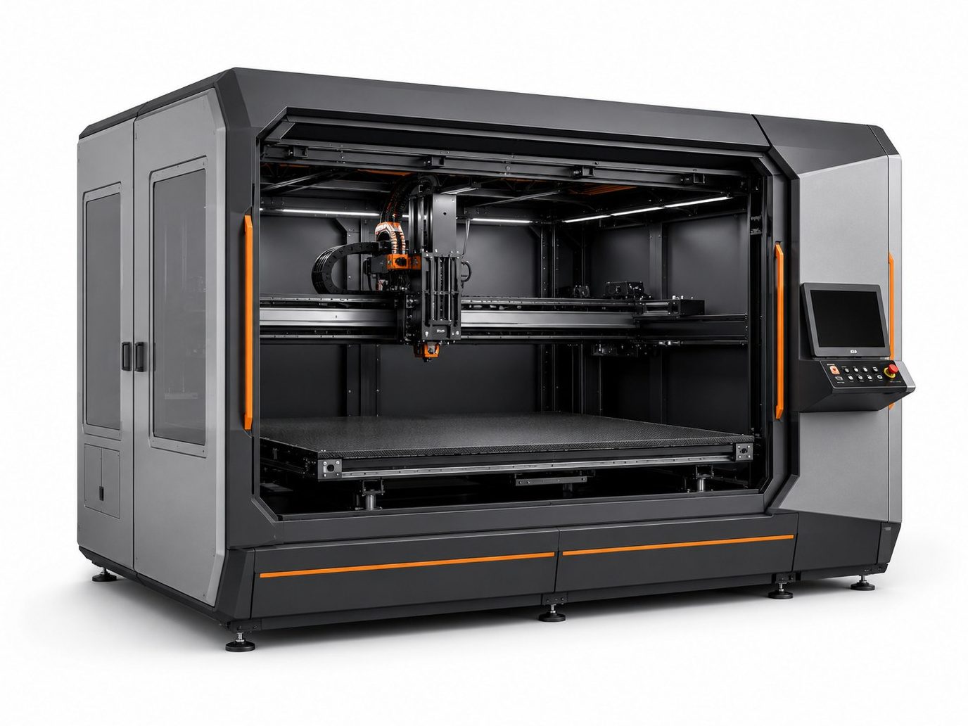中型工业级连续碳纤维 3D 打印装备
